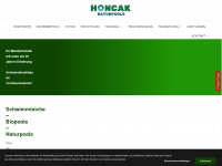 honcak.at Webseite Vorschau