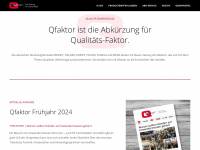 qfaktor.com Webseite Vorschau