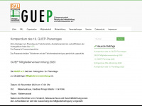 guep.de Webseite Vorschau