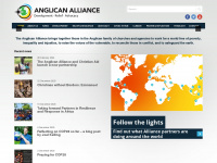 anglicanalliance.org Webseite Vorschau