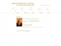 akupunktur-mitte.de Webseite Vorschau