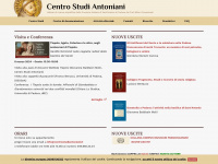 centrostudiantoniani.it Webseite Vorschau