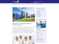 joint-surgeon.com Webseite Vorschau