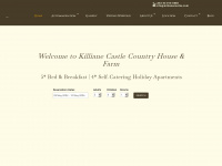 killianecastle.com Webseite Vorschau