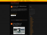 solarpolis.wordpress.com Webseite Vorschau