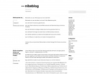 nibeblog.wordpress.com Webseite Vorschau
