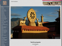 tibet-encyclopaedia.de Webseite Vorschau
