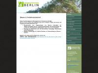 baumgutachten-berlin.de Webseite Vorschau