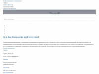 rechtsanwalt-woltersdorf.de Webseite Vorschau