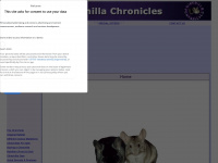 chinchillachronicles.com Webseite Vorschau