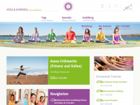 yoga-waghaeusel.de Webseite Vorschau