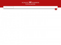 schatzkammer-thueringen.de Webseite Vorschau