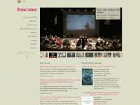 bruno-latour.fr Webseite Vorschau