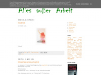 alles-ausser-arbeit.blogspot.com Webseite Vorschau