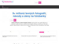 fotobanka.cz Webseite Vorschau
