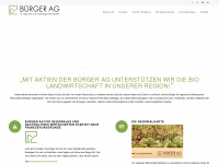 buerger-ag-frm.de Webseite Vorschau