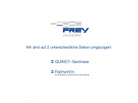 frey-akademie.de Webseite Vorschau