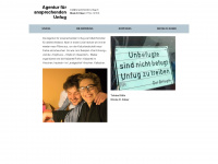 ansprechender-unfug.ch Webseite Vorschau