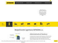 sipadan.cz Webseite Vorschau