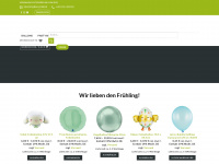 balloni-eshop.de Webseite Vorschau