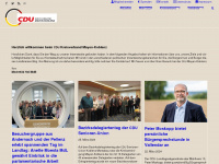 cdu-myk.de Webseite Vorschau