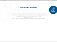 pfeifer-co.de Webseite Vorschau