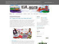 veganinbrighton.blogspot.com Webseite Vorschau