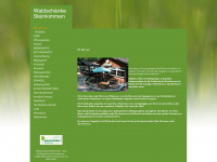 waldschaenke-steinkimmen.de Webseite Vorschau