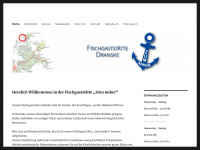 fischgaststaette-dranske.de Webseite Vorschau