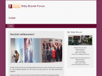 willy-brandt-forum.com Webseite Vorschau
