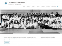 ju-jutsu-durmersheim.de Webseite Vorschau
