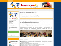 bewegungskita-rlp.de Webseite Vorschau