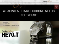 heinkel-chrono.com Webseite Vorschau