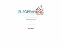 european-dog-center.com Webseite Vorschau
