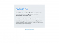 bonuris.de Webseite Vorschau