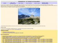 trampelpfad.net Webseite Vorschau