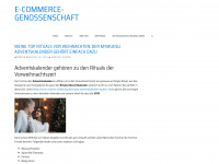 e-commerce-genossenschaft.de Webseite Vorschau