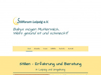 stillforum-leipzig.de Webseite Vorschau