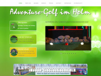 golf-holm.de Webseite Vorschau