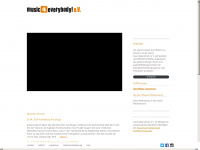 music4everybody.com Webseite Vorschau