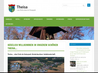 theisa.de Webseite Vorschau