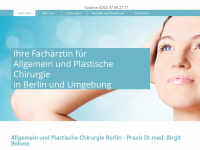 plastische-chirurgie-berlin-brandenburg.de Webseite Vorschau