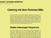event-catering-muenster.de Webseite Vorschau