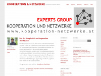 kooperation-netzwerke.at Webseite Vorschau