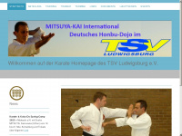 tsv-ludwigsburg-karate.de Webseite Vorschau