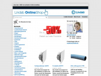 lindab-shop.de Webseite Vorschau