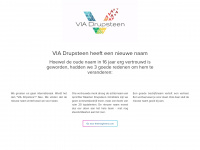 viadrupsteen.nl Webseite Vorschau