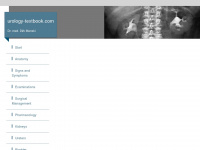 urology-textbook.com Webseite Vorschau