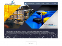 lambert-chemicals.com Webseite Vorschau