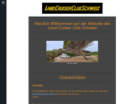 landcruiser-club.ch Webseite Vorschau